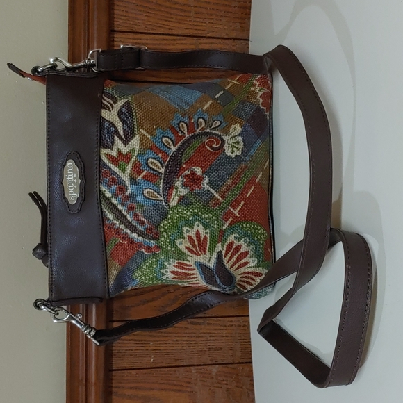 Spartina 449 Paisley Crossbody Bag - Picture 1 of 17